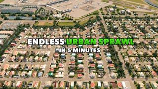 Building Endless Urban Sprawl in 5 minutes (Easy Technique) | Cities: Skylines