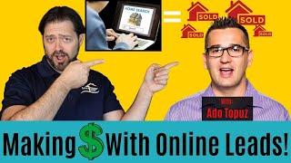 How to Generate and Convert Online Real Estate Leads for Real Estate Agents with Ado Topuz