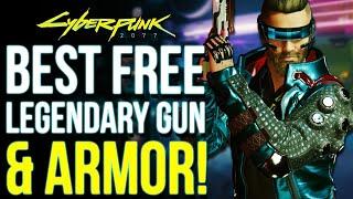 Cyberpunk 2077 - Don't Miss The Best Iconic Legendary Armor & Free Pistol (Cyberpunk Secrets)