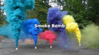 Как работает цветной дым Smoke Bomb