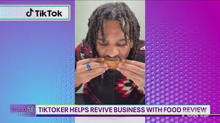 TikToker helps revive business with food review | Studio 13 Live