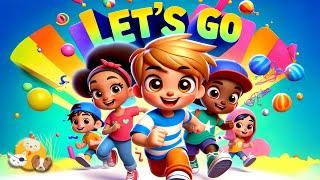  LET'S GO Family Nursery Rhyme  Sing and Dance Songs For Children by ANIMALSKETCH 