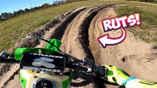 RIDING A PRIVATE SAND TRACK | Raw GoPro