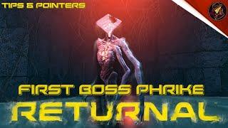 Returnal - First Boss Phrike Walkthrough | Tips & Pointers