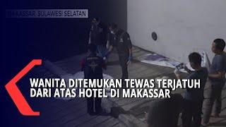 Wanita Ditemukan Tewas Terjatuh dari Atas Hotel di Makassar