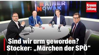 Sind wir arm geworden? Stocker: „Märchen der SPÖ“ | krone.tv RAINER NOWAK TALK