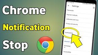 Chrome Notifications Stop Kaise Kare | Chrome Notifications Stop Samsung