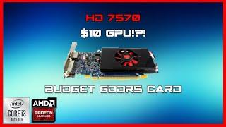 HD 7570 In 2022: The Cheapest GDDR5 GPU You Can Buy