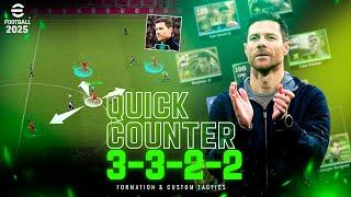 eFootball 2025 - Quick Counter - Formation & Custom Tactics | PC Gameplay