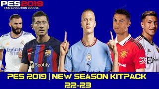 PES 2019 | NEW KITPACK SEASON 22-23