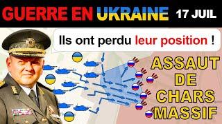 17 juil : Les unités blindées d'élite ukrainiennes broient les positions russes !
