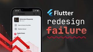 Flutter UI nightmare: the Sonos' app redesign