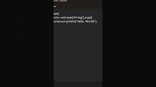 How to run a Java program in Command Prompt|Code in #shorts #trending #java