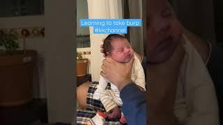 Baby takes burp. Baby Burping Technique #kkchannel #shorts