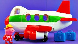 Peppa Pig Air Peppa Holiday Jet Playset Toy Unboxing FluffyJet