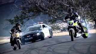 Motorcycle vs. Car Drift Battle 2