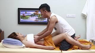 Korean Abdominal Massage Therapy Techniques for Glowing Skincare Routine and Relieving Stress