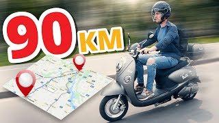 90 км НА ОДНОМ ЗАРЯДЕ ! Обзор электроскутера Maxxter Lux