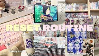  daily diaries ep 10: reset routine, genshin impact, manga shopping, kpop album, new keyboard