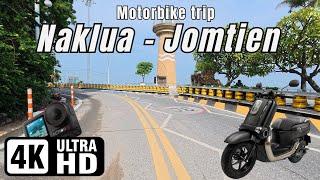 Naklua to Jomtien | Pattaya | Motorbike Trip | 12-10-2024 | 4K Ultra HD 60FPS