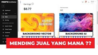 MENDING JUAL AI ATAU JUAL VECTOR DI MICROSTOCK ??