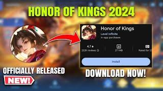 HOW TO DOWNLOAD HONOR OF KINGS | HOK OFFICIALLY RELEASED!