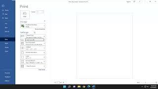 How to Print Only Selected Pages, Section Print, Odd Even In Word [Tutorial]