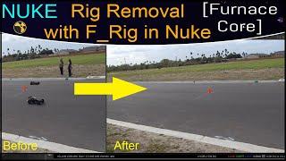 Nuke Tutorial - Rig Removal Using Furnace Core in Nuke [English] |  How to Use Furnace  Rig Removal