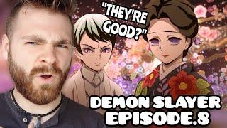 THE GOOD DEMONS??!! | DEMON SLAYER - EPISODE 8 | New Anime Fan! | REACTION