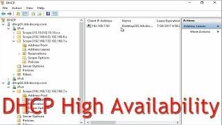 DHCP High Availability - Windows Server 2016 - Exam 70-741