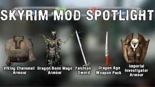 Skyrim Mod Spotlight: Armour and Weapons Special