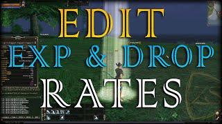 [ PART - 1 ] How to customize your Lineage 2 Server -  EXP & Drop Rates