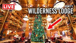  LIVE: A Christmas Delight at Disney’s Wilderness Lodge | Walt Disney World Live Stream 2022 