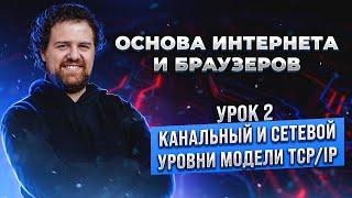 2. Основа Интернета и браузеров. Канальный и сетевой уровни модели TCP/IP.