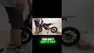 -Amazon link: https://amzn.to/3Dsxe7w                    Review Tuttio ARC-I Mini Electric Dirt Bike