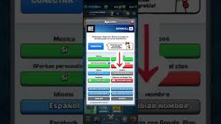 Cómo cambiar el nombre en Clash Royal