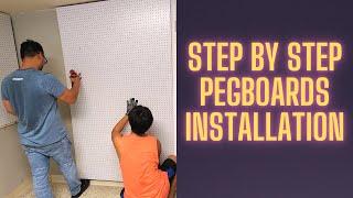 Help better Organize Workshop with Ez install Pegboards