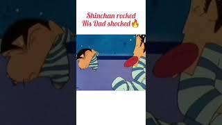 Shinchan rocked his Dad shocked #shinchan #sigma