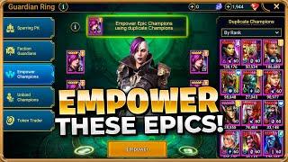 SAVE THESE EPIC DUPES NOW!! Empower These Epic Champions | Raid: Shadow Legends