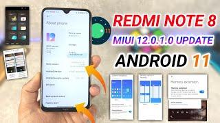 Redmi Note 8 Android 11 | Redmi Note 8 MIUI 12.0.1.0 INDIA STABLE With Android 11 First look 