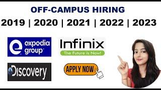 Off Campus Hiring || Batch - 2019 2020 2021 2022 2023 | Off-Campus Jobs