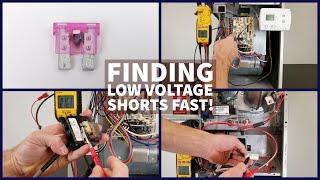 Finding Low Voltage Shorts Fast! HVAC Troubleshooting!