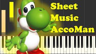 Yoshi's Story Theme Song Piano Sheet Music