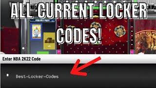 *ALL* CURRENT LOCKER CODES IN THIS VIDEO! NBA 2k22 My Team Locker Codes