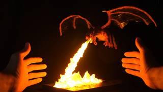 I made a Realistic Fire Breathing Charizard