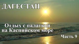 Отдых на Каспийском море в Дагестане с палаткой. Лучшие пляжи Дагестана. Каспийское море в Дагестане