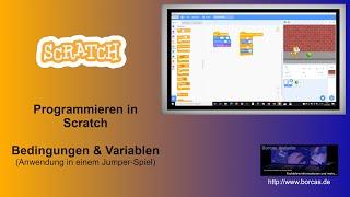 Programmieren in Scratch – Bedingungen und Variablen (Punktezähler)