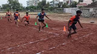 Kabaddi  reading footwork