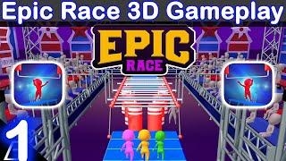 Epic Race 3D (All Levels) - Game-play | Walk-through (IOS , Android) | MG Games