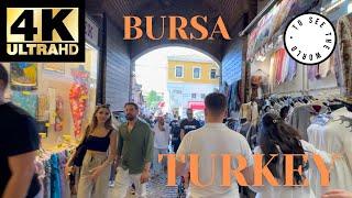 Bursa, Turkey: A 4k ASMR Tour Of The City Centre And Surrounding Areas